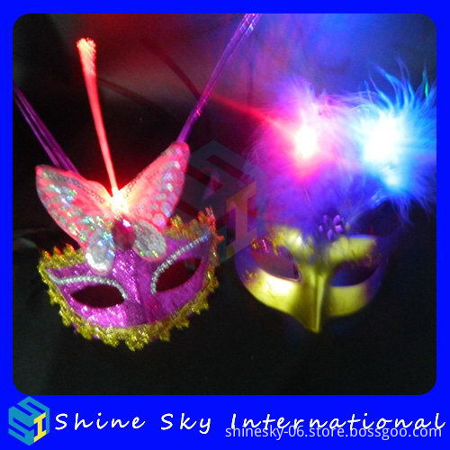 Newest Best Selling Halloween Led Flashing Skull Mask